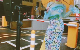 仙女系,仙女,蕾絲,羽毛,透明,同色系,一週搭配,街頭搭配,女生搭配,Wednesday,拜三老師,拜三,搭配名人
