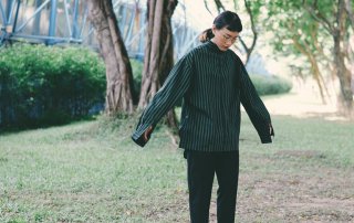 一週搭配,街頭搭配,女生搭配,搭配名人,于瑄,Adrin,男裝女穿,,層次搭配,條紋,Breton Stripe,同色系搭配