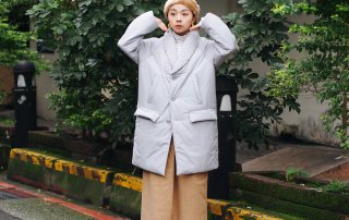 軍風,男裝女穿,一週搭配,同色系,拼接,搭配名人,麵包,格紋,條紋,女生搭配,街頭搭配,bread
