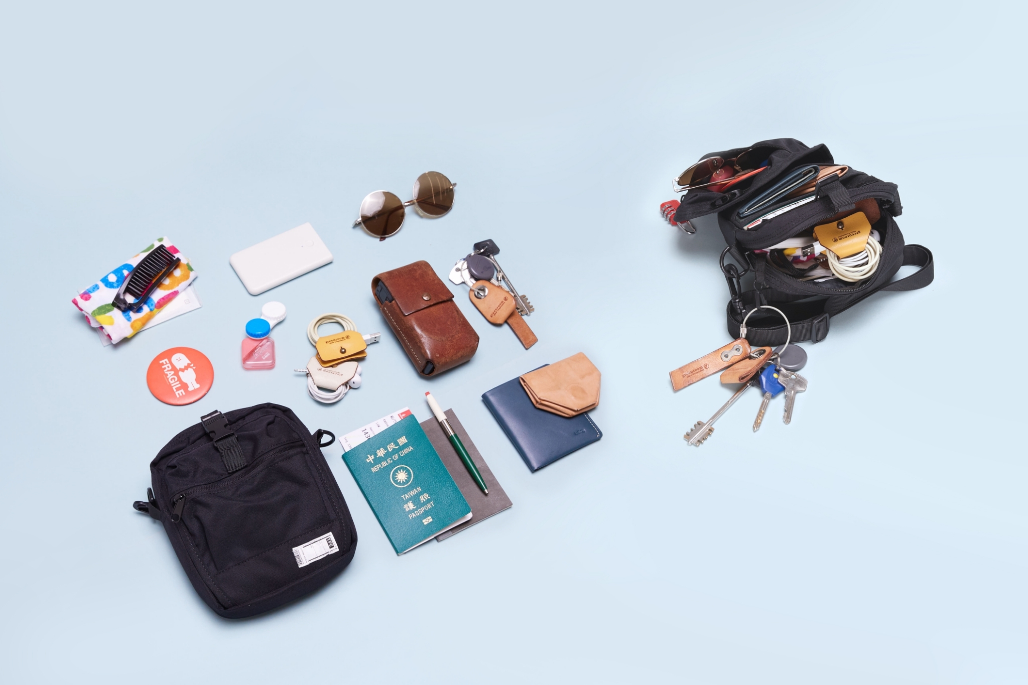 隨身行李,護照包包,登機包包,旅行小包,隨身小包