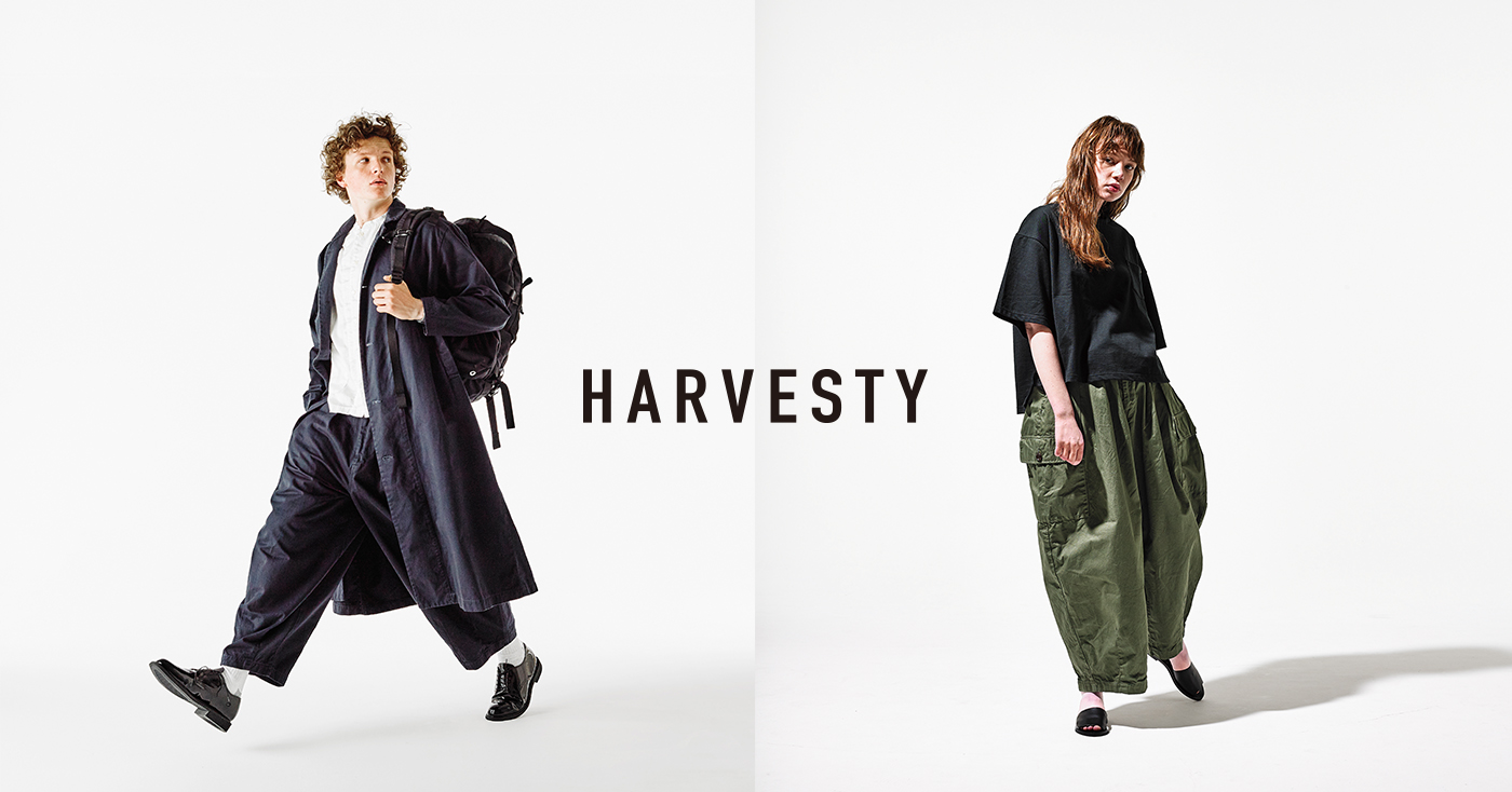 harvesty,harvesty台灣,harvesty 褲,harvesty 福岡,harvesty japan,harvesty jp,harvesty 通販,CIRCUS PANTS,馬戲團褲,寬褲