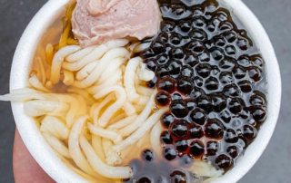 三重美食,三重美食餐廳,三重美食小吃,後竹圍街無名豆花,三重蛋餅大王,阿信牛排,集美三色布丁,大心門手感料理,北港龍門生炒鴨肉羹,夜葉食堂