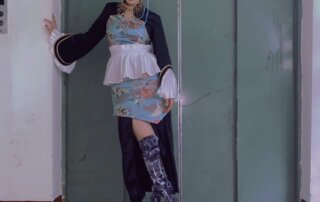 花紋,滿版,蕾絲,金屬,金色,同色系,一週搭配,街頭搭配,女生搭配,Wednesday,拜三老師,拜三,搭配名人,拜三老師