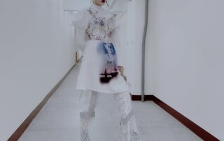 花紋,滿版,蕾絲,金屬,金色,同色系,一週搭配,街頭搭配,女生搭配,Wednesday,拜三老師,拜三,搭配名人,拜三老師