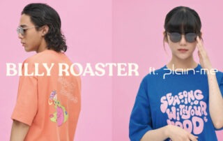 LOOKBOOK｜Billy Roaster x plain-me